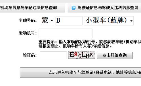 包头市车辆违章查询官方网站-包头市车辆违章查询