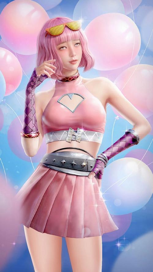 和平精英的女性乳液有多白?游戏截图