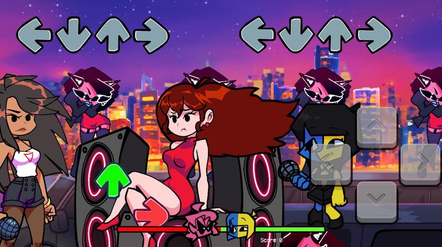 周五夜放克GF光胸模组最新版游戏截图