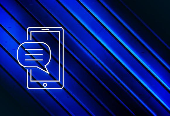 手机短信数字变成蓝色