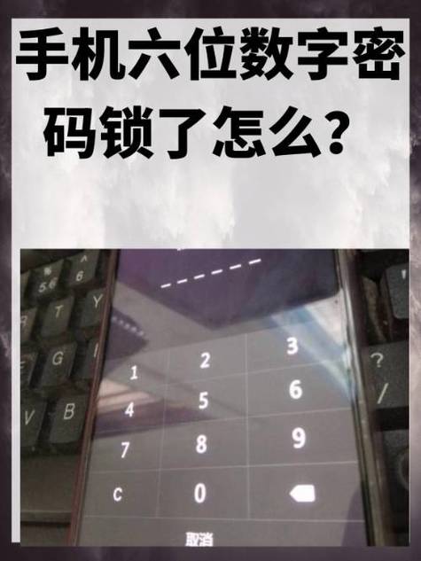 Vivo手机六位数字密码图标