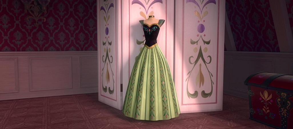 冰雪奇缘的裙子