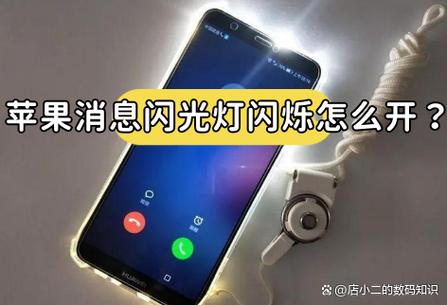 苹果8plus来电闪光灯不亮图标