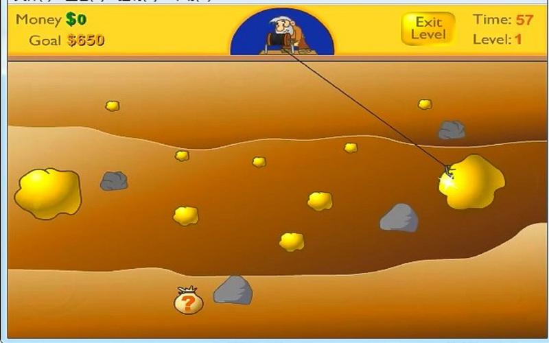 黄金矿工小游戏手机版