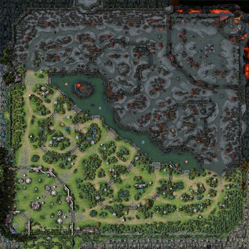 dota6.77b地图