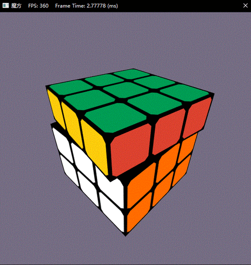 3d旋转魔方