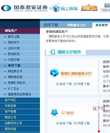 国泰君安大智慧软件下载