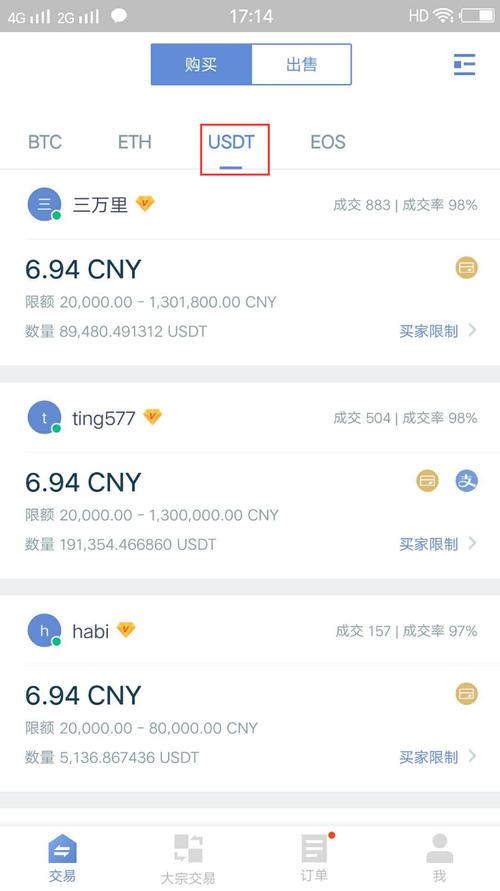 比特币怎么购买app:新手如何通过委孩属OTC购买比特币？图标