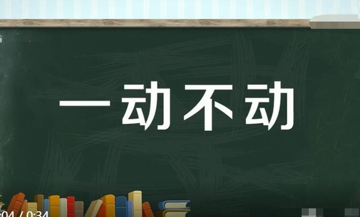 什么什么不动四字成语有哪些图标