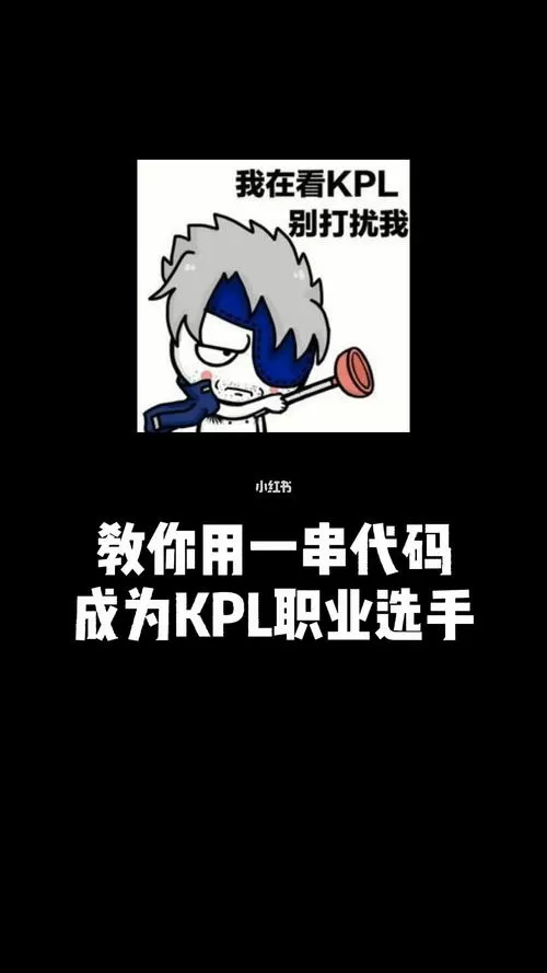 一串代码让你成为kpl职业选手复制