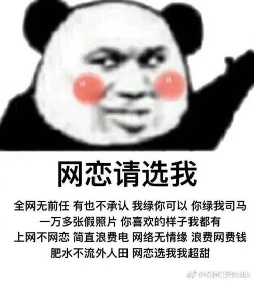 我想和你网恋呀