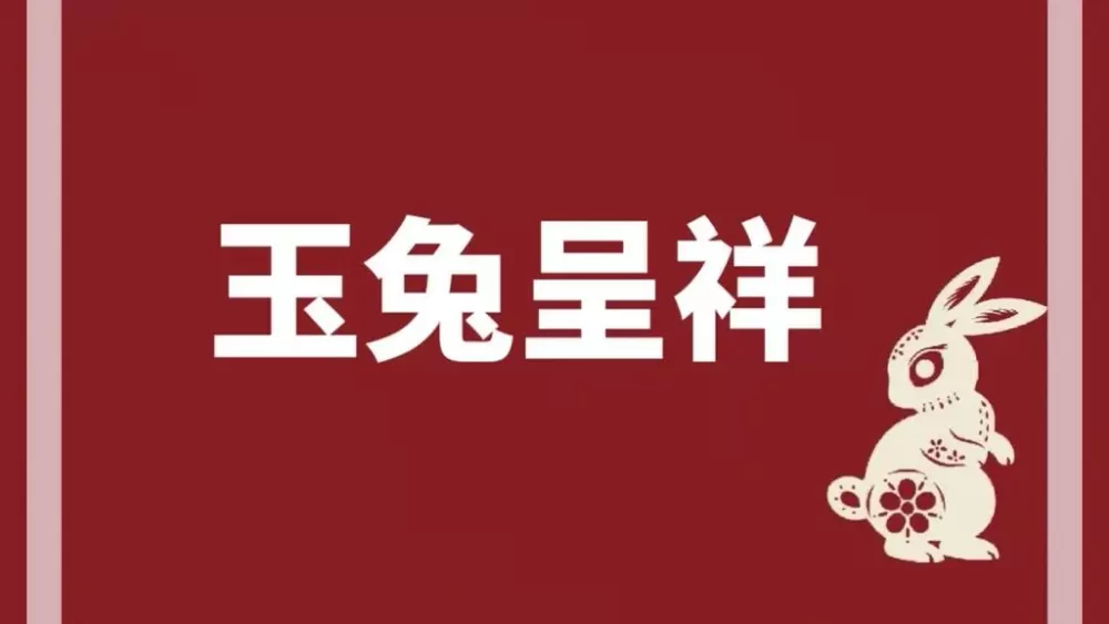 兔年吉祥话四字成语