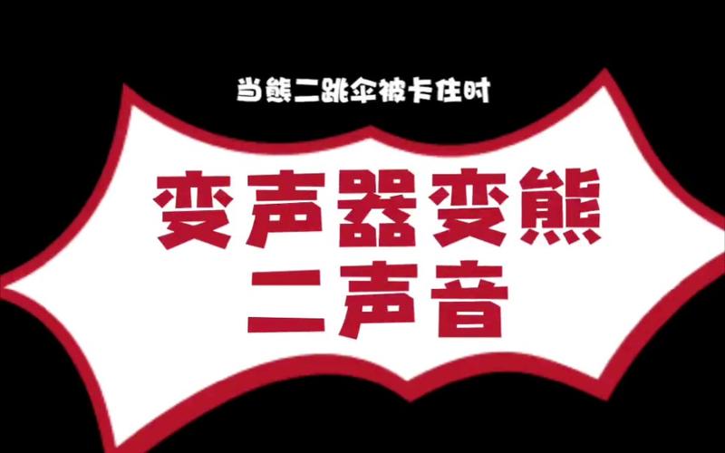 熊二变声器免费版