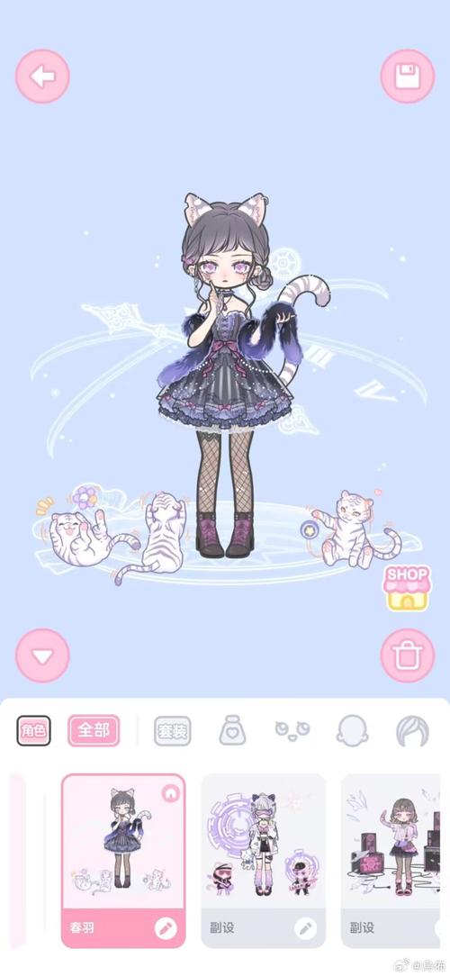 猫咪日记动漫公主换装游戏无删减福利版